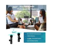 Daytona K9-T1 Kablosuz Lightning (ıphone) yaka mikrofonu - 2